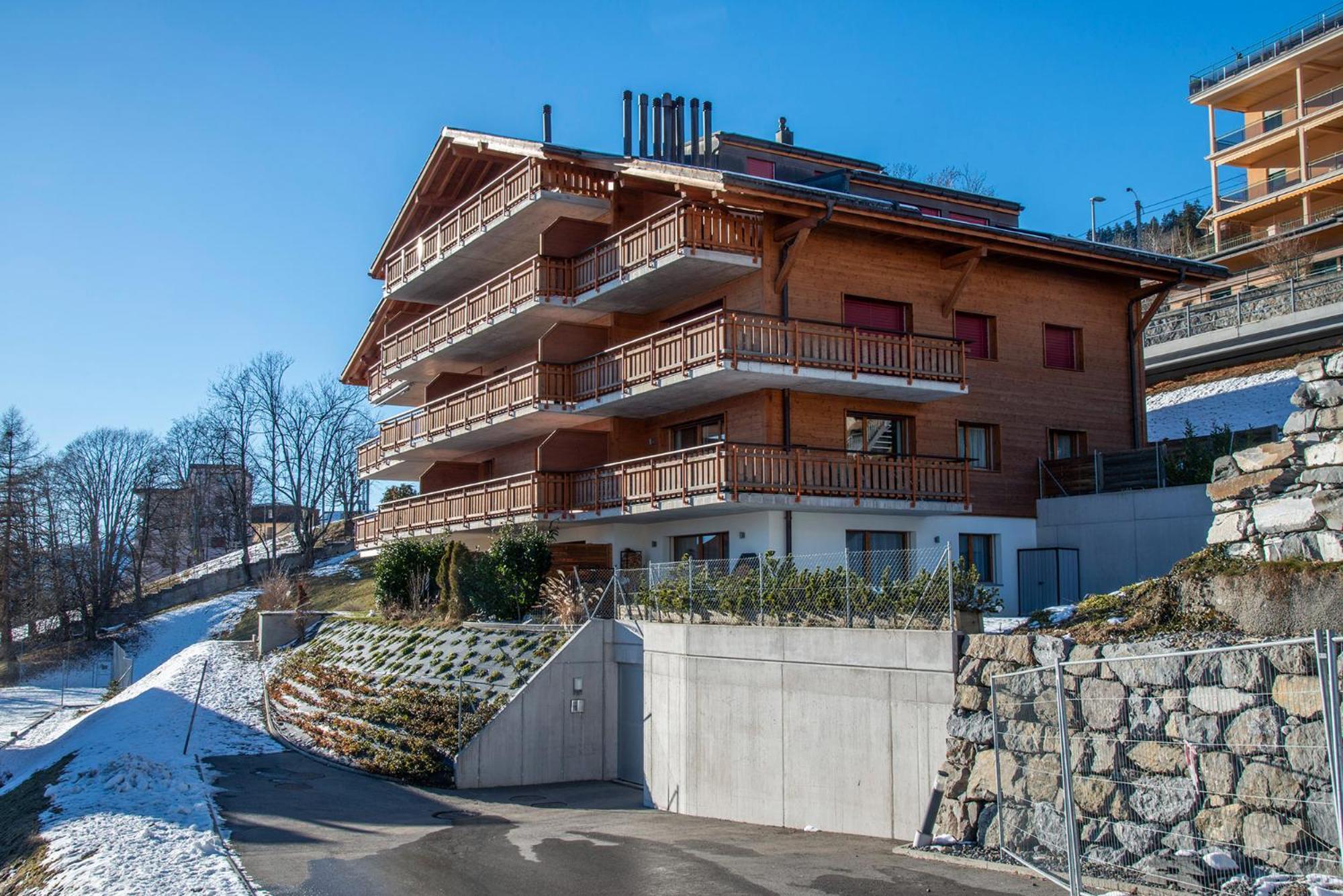 Domaine Du Parc 101B Apartment Leysin Exterior foto