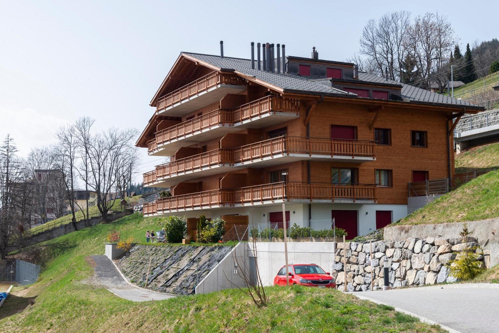 Domaine Du Parc 101B Apartment Leysin Exterior foto